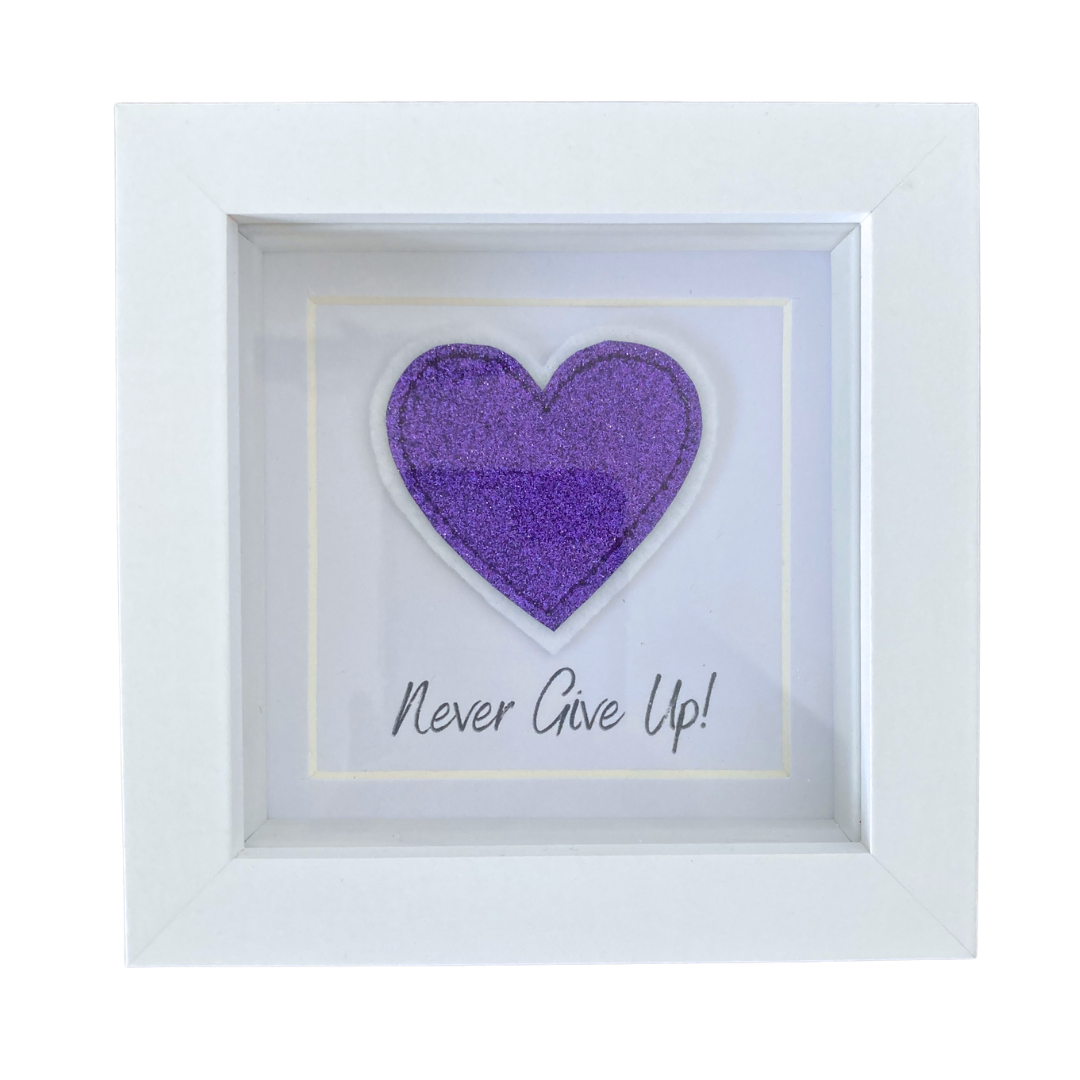 Never Give Up Frame