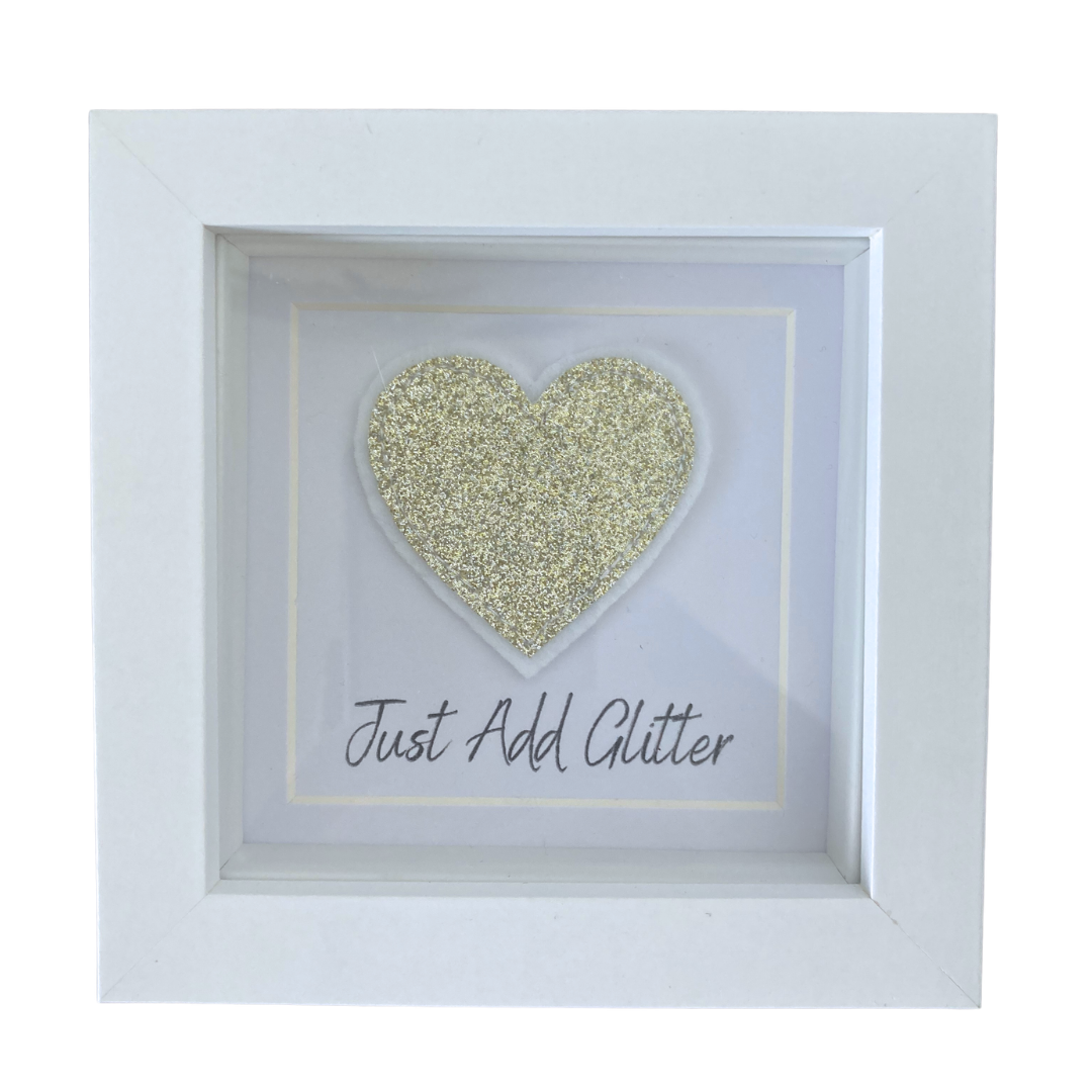 Just Add Glitter Frame
