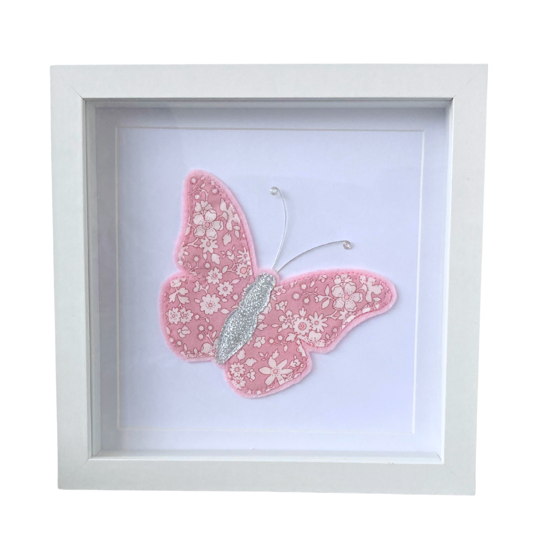 Liberty Print Butterfly Frame