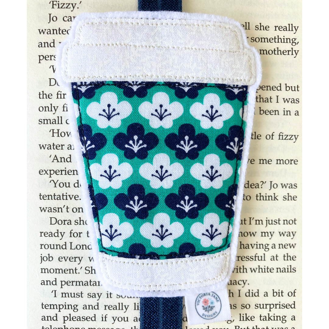 Bookmark Book Band - Coffee Cup
