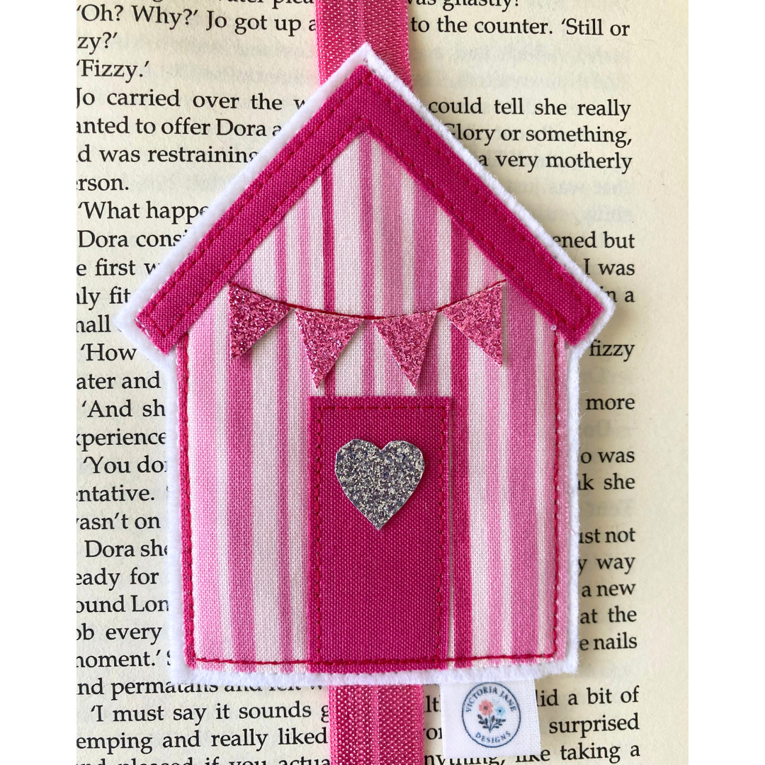 Bookmark Book Band - Beach Hut