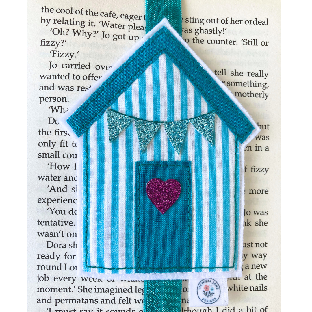 Bookmark Book Band - Beach Hut