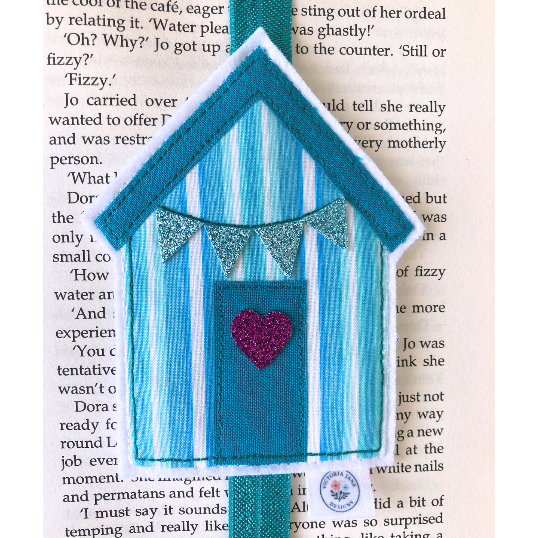 Bookmark Book Band - Beach Hut