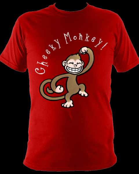 Cheeky Monkey Red