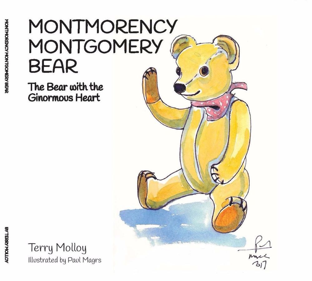 NEW! Montmorency Montgomery Bear - The Bear with the Ginormous Heart by Terry Molloy