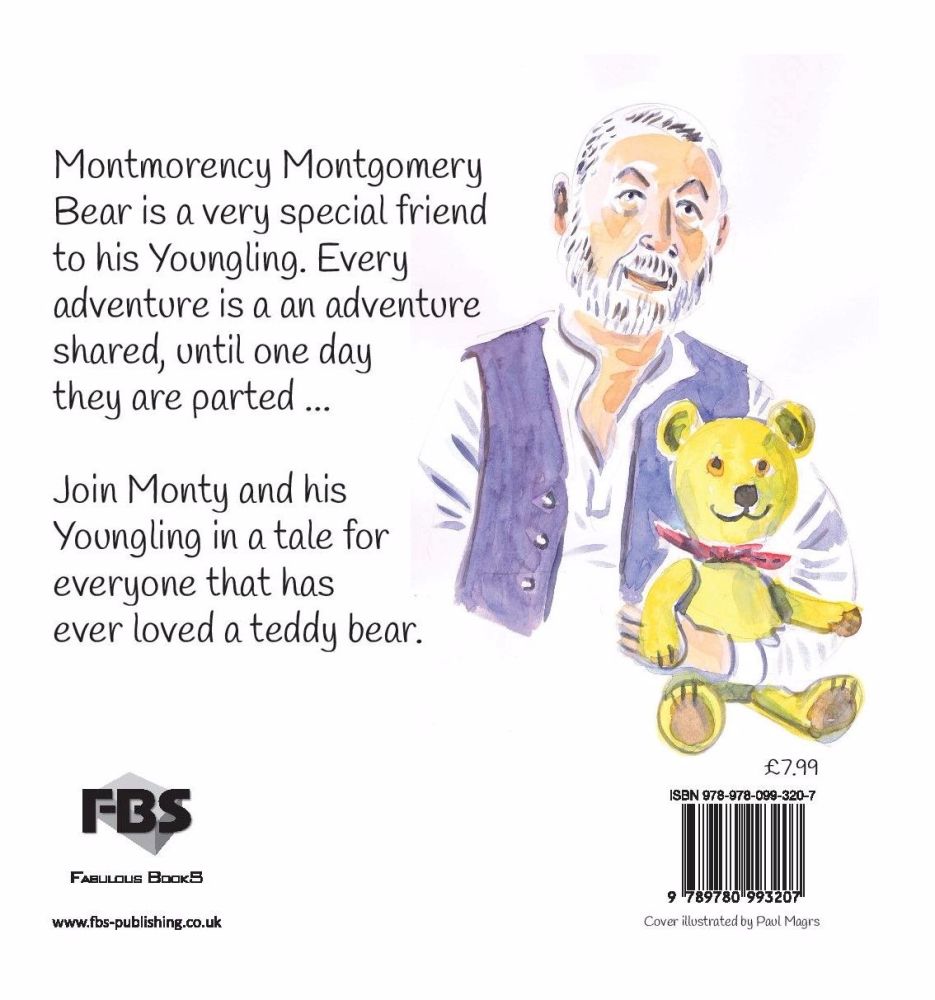 Montmorency Montgomery Bear - The Bear with the Ginormous Heart by Terry Mo