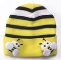 Fun Bright Kidorable Knitted Bee Hat 3-6 Years - Great Gift