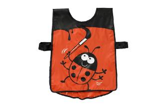 Fab BUGGZ Ladybird / Ladybug Tabard Apron Age 3-6