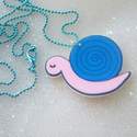 Cecil the Snail Necklace