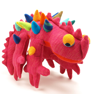 FAB Funky Thorny Devil Lizard Toy by Ethical Company Barefoot - Washable!