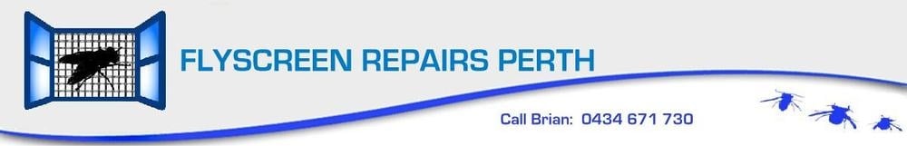 Flyscreen Repairs Perth, site logo.