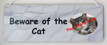 Beware of the Cat - Personalised