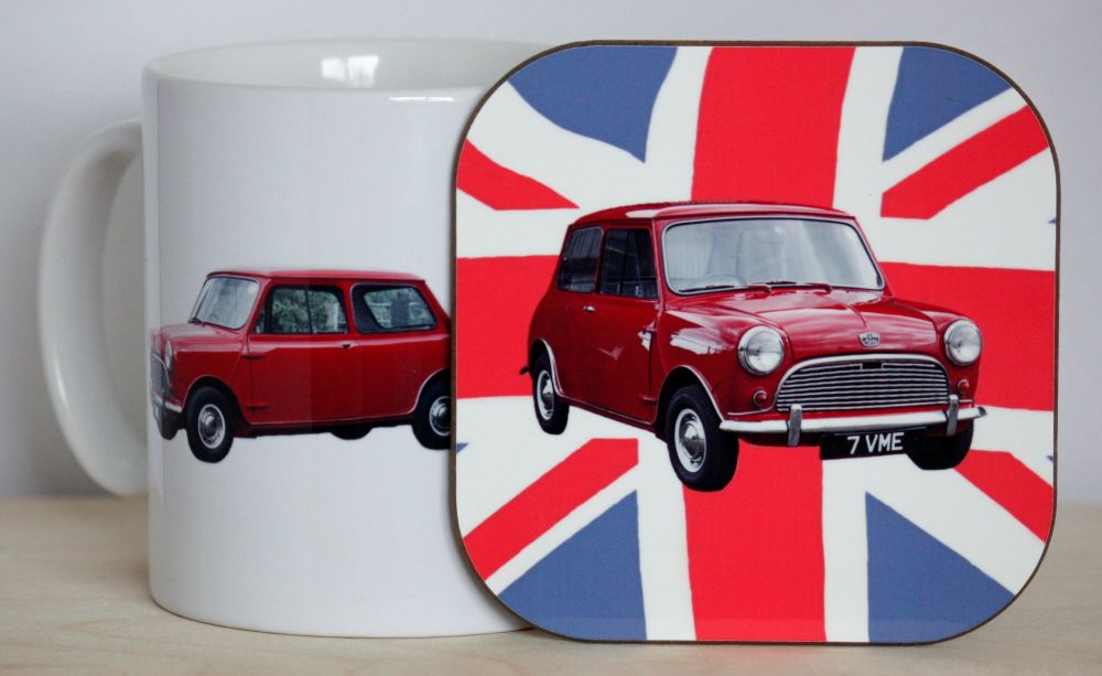 Austin Seven Mini Gift Set - Mug & Coaster