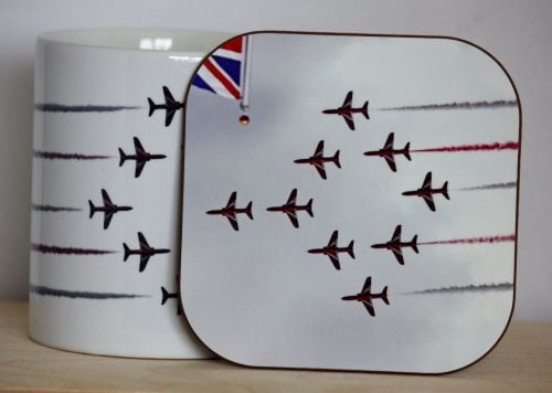 The Red Arrows Gift Set - Mug & Coaster