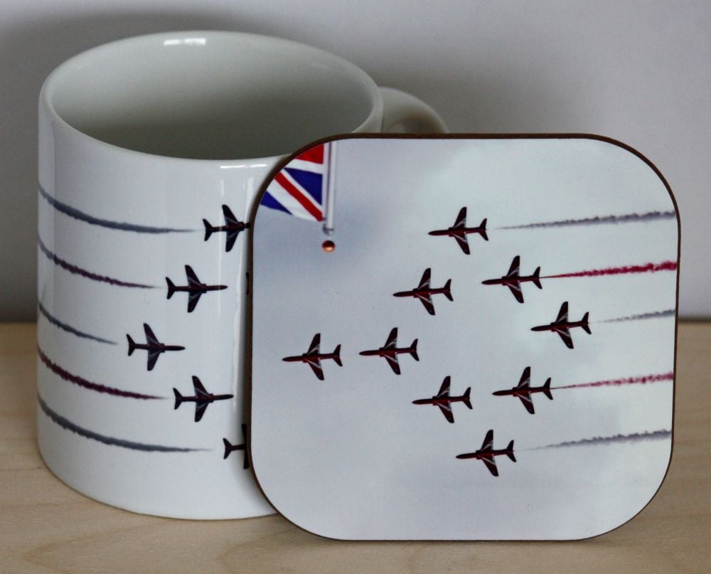 The Red Arrows Gift Set - Mug & Coaster