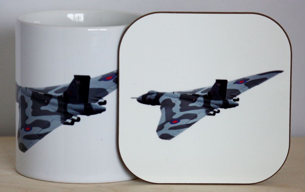 Vulcan Bomber Gift Set - Mug & Coaster