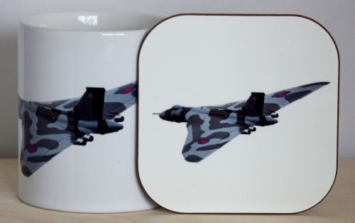 Vulcan Bomber Gift Set - Mug & Coaster