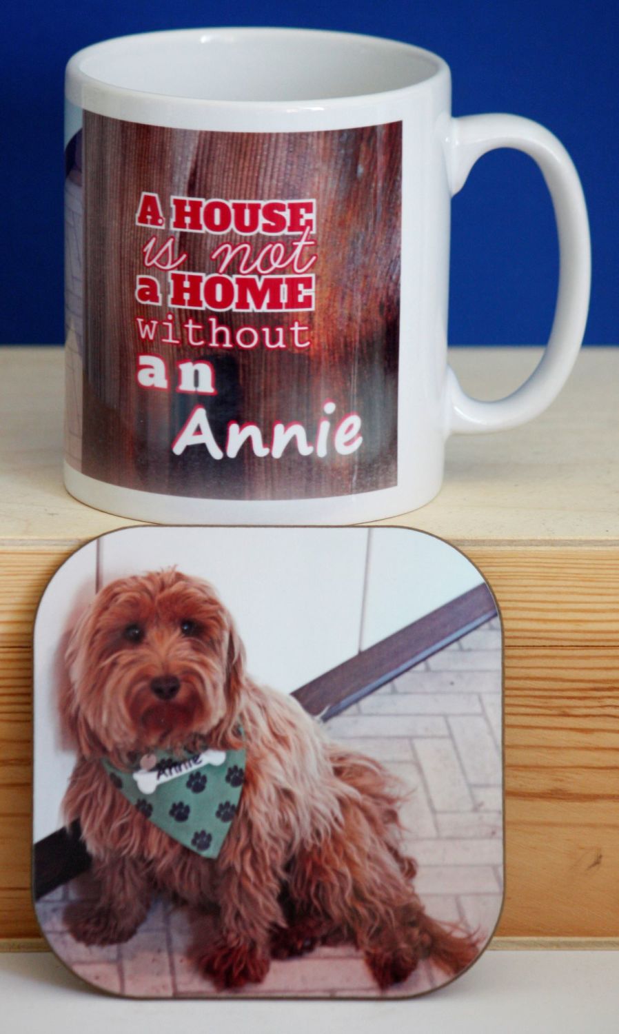 Personalised Mug & Coaster Gift Set
