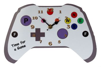 Games Console Clock - Can be Personalised