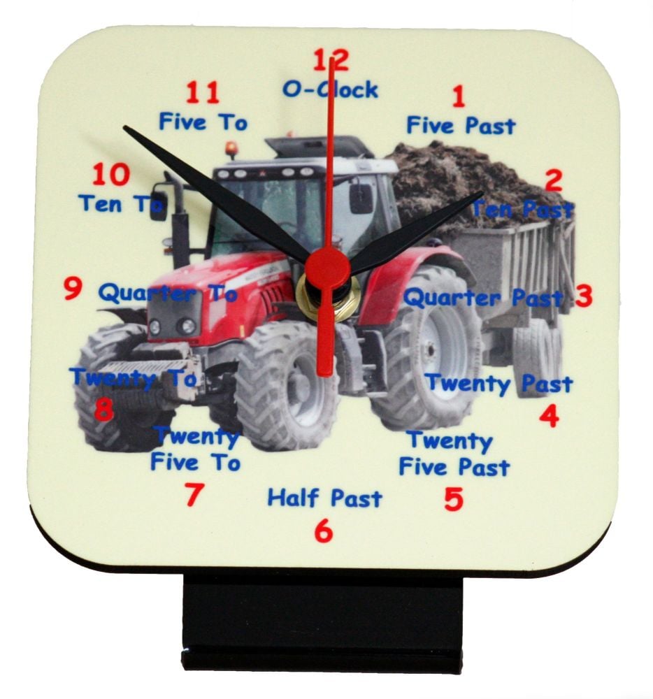 Teach the Time - Tractor (Silent Clock)