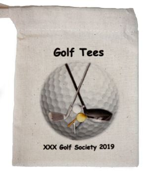 Golf Tee Bags - Personalised