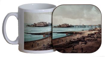 Brighton Seafront Mug & Coaster