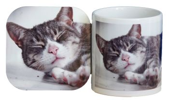 Cat - Mug & Coaster