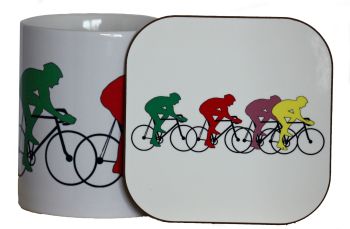 Cycling - Mug & Coaster