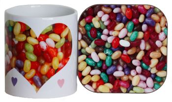 Jelly Beans - Mug & Coaster