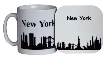 New York - Mug & Coaster