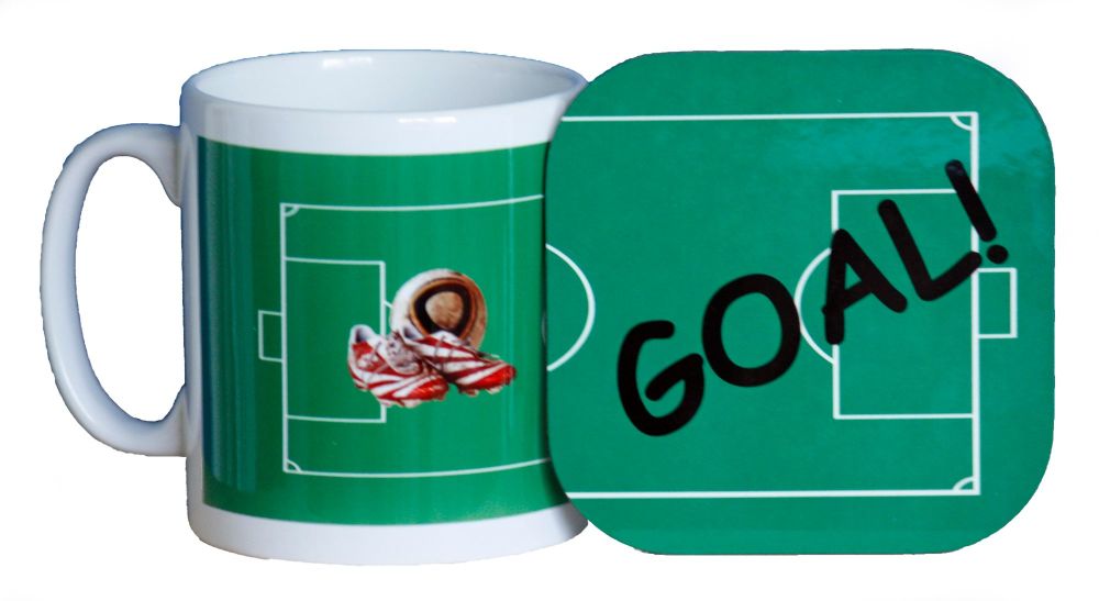 Football - Mug and Coaster