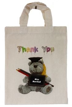 Thank You (Teacher) Personalised Small Bag
