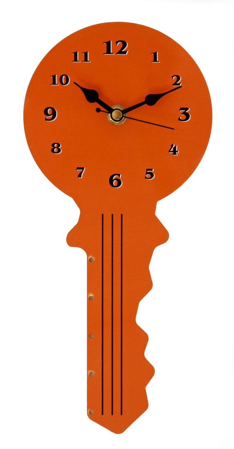 Key Shaped Wall Clock