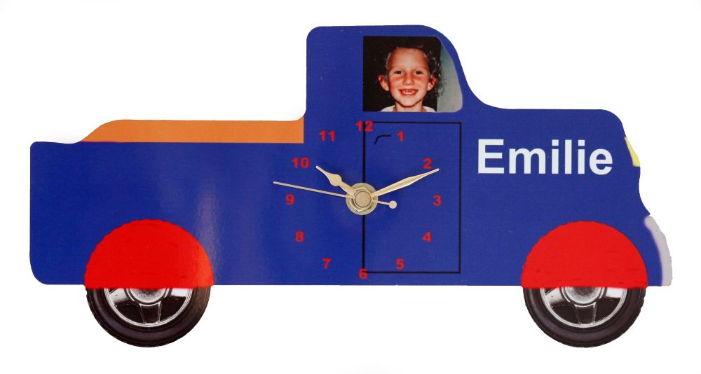 Personalised 4 by 4 Pickup Truck Wall Clock