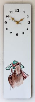 Horse Racing Wall Clock