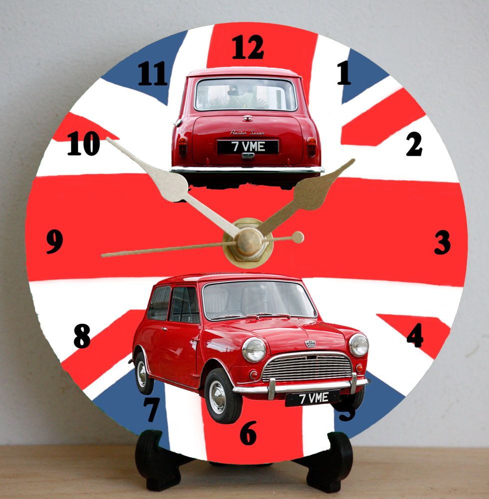 Austin 7 Mini on Flag