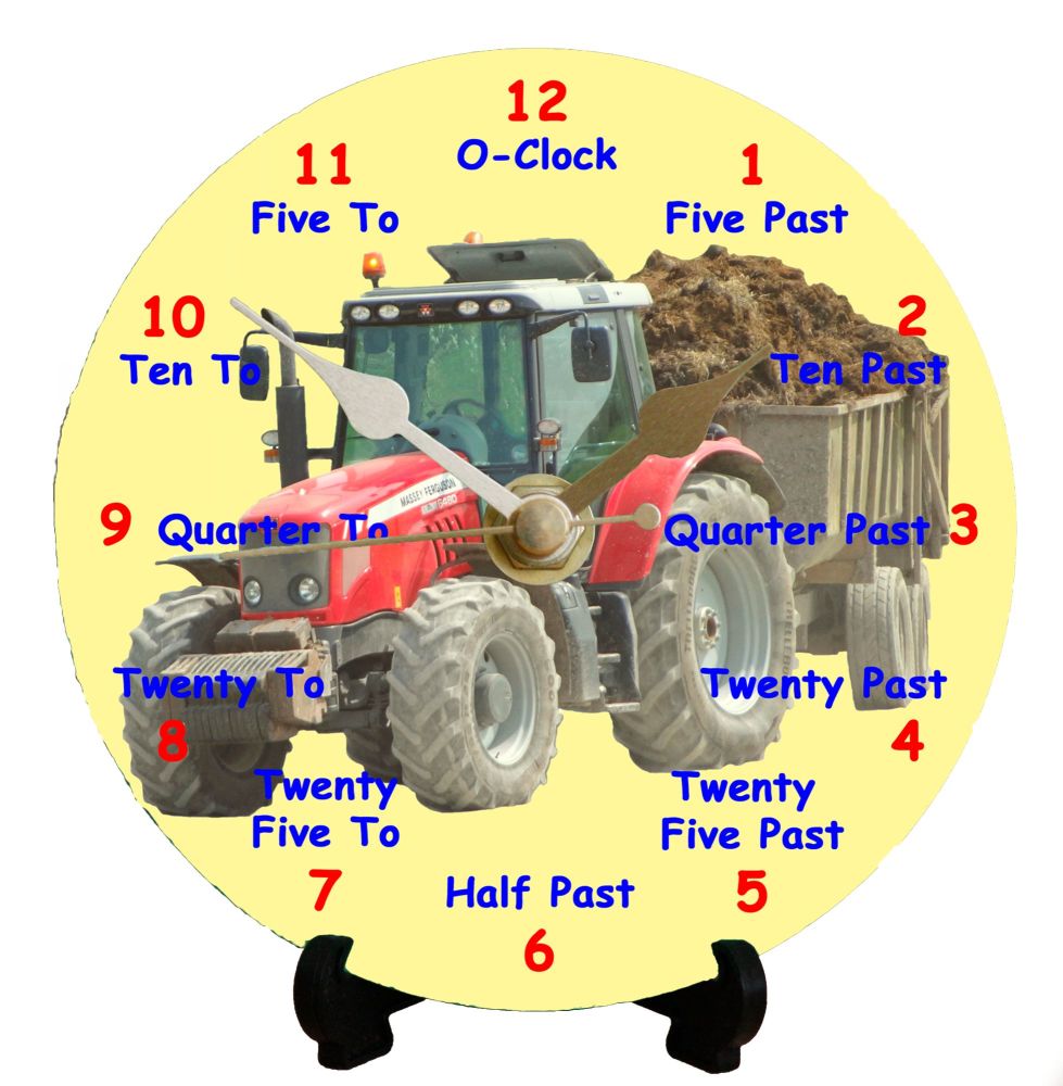 Tractor (Learn to tell the Time)