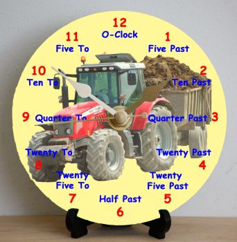 Tractor (Learn to tell the Time)