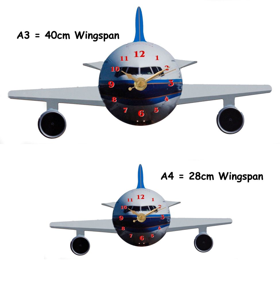 Airplane Clock