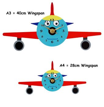 Airplane Wall Clock (2)