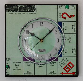 Monopoly Board Wall Clock (1)