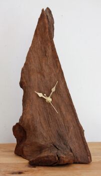 Natural Wood Mantel Clock