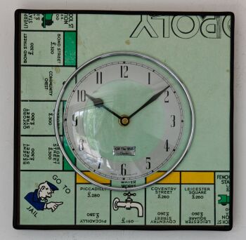 Monopoly Board Wall Clock (3)