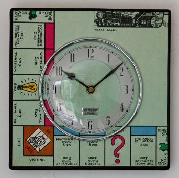 Monopoly Board Wall Clock (4)