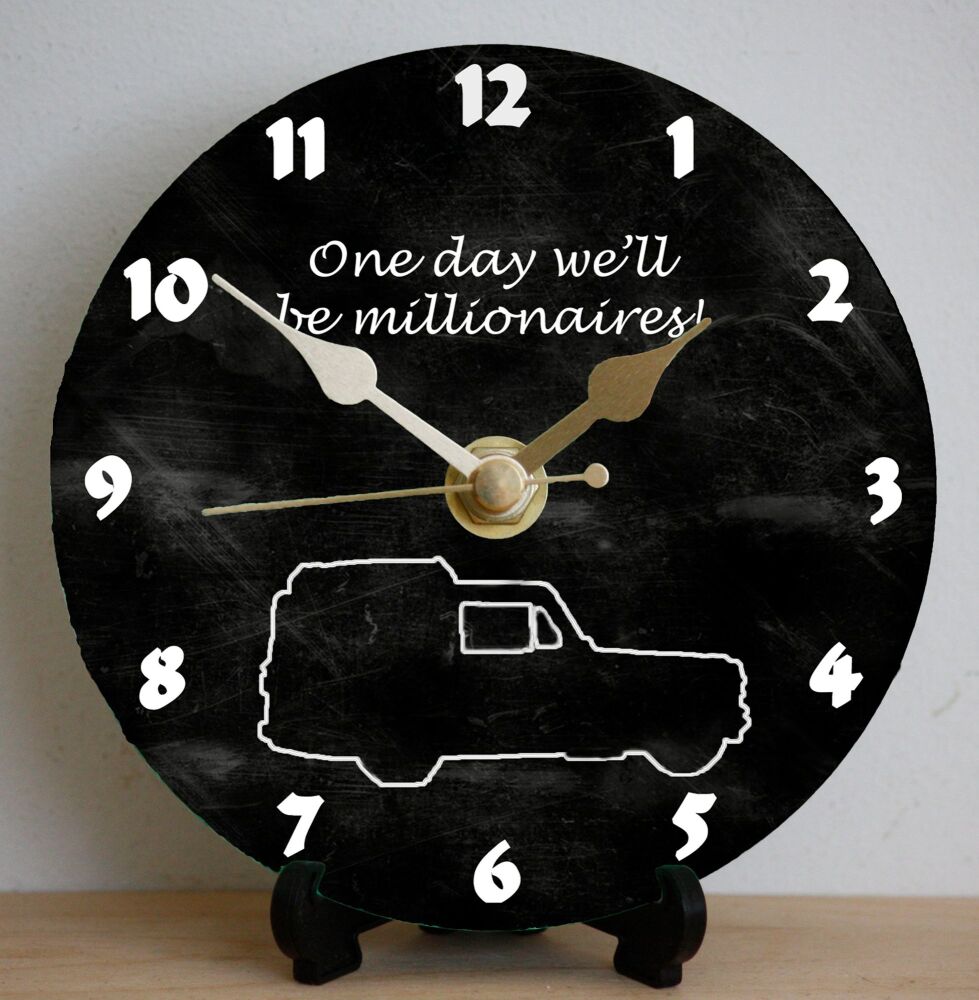 Reliant Robin Blackboard Clock