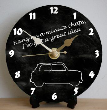 Mini Blackboard Clock