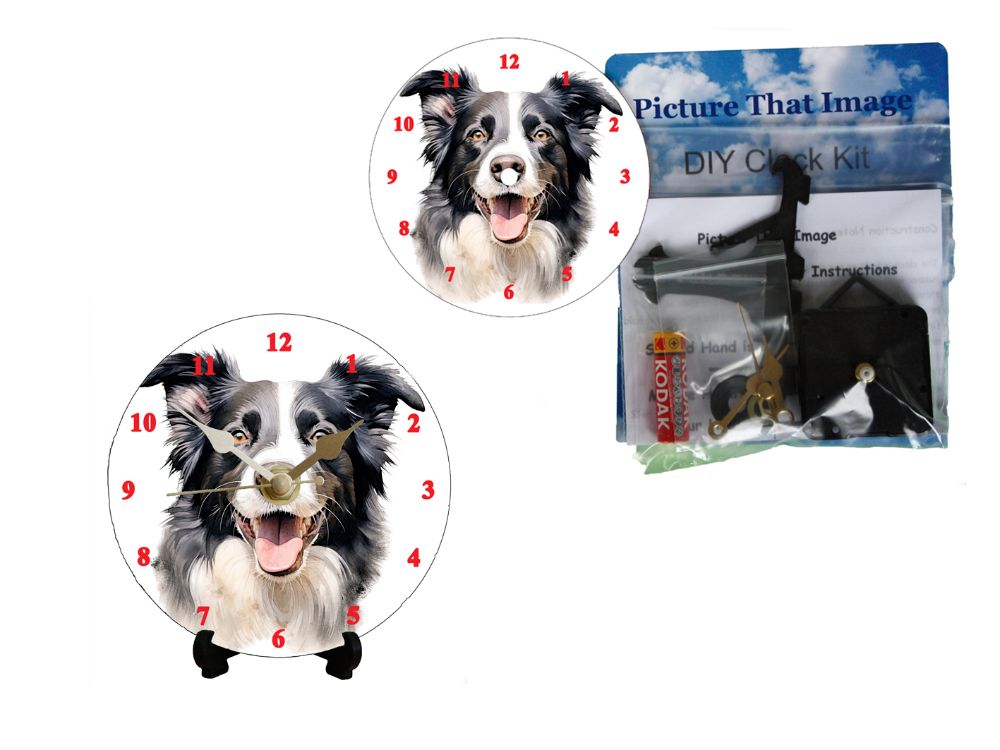 12cm Dog Clock Kits