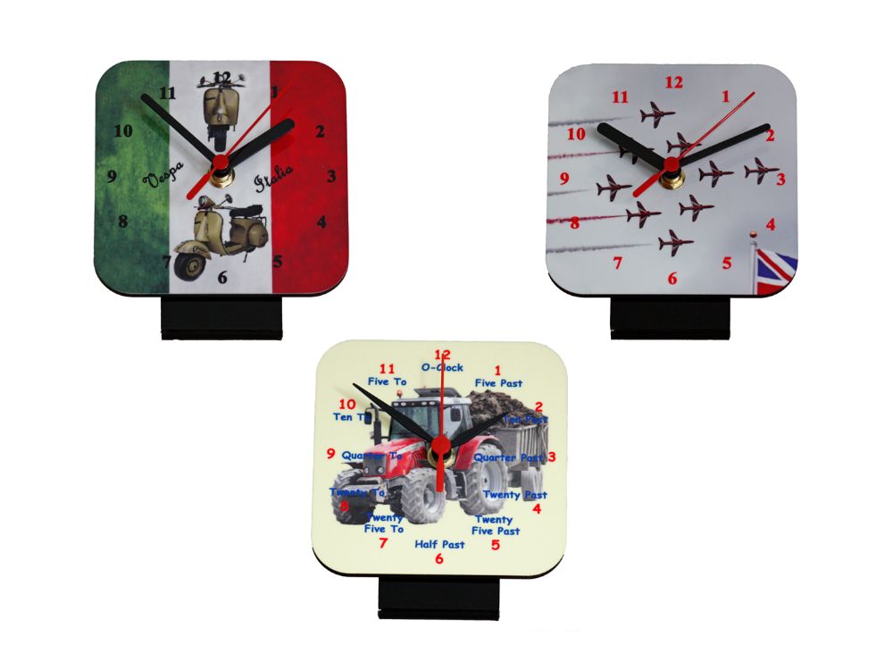 Square Desk Clocks