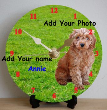 A Personalised Dog Clock