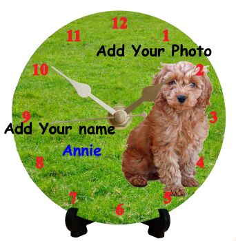 A Personalised Dog Clock